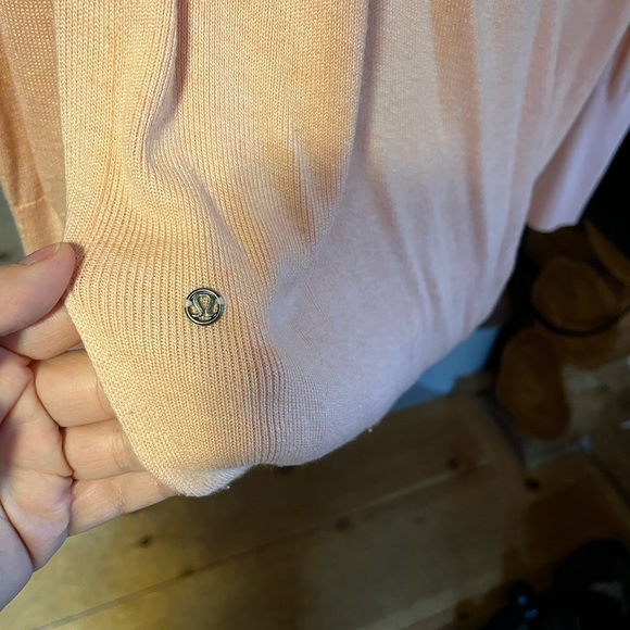 Lululemon Size 12 Open Back Sweater - Picture 3 of 5